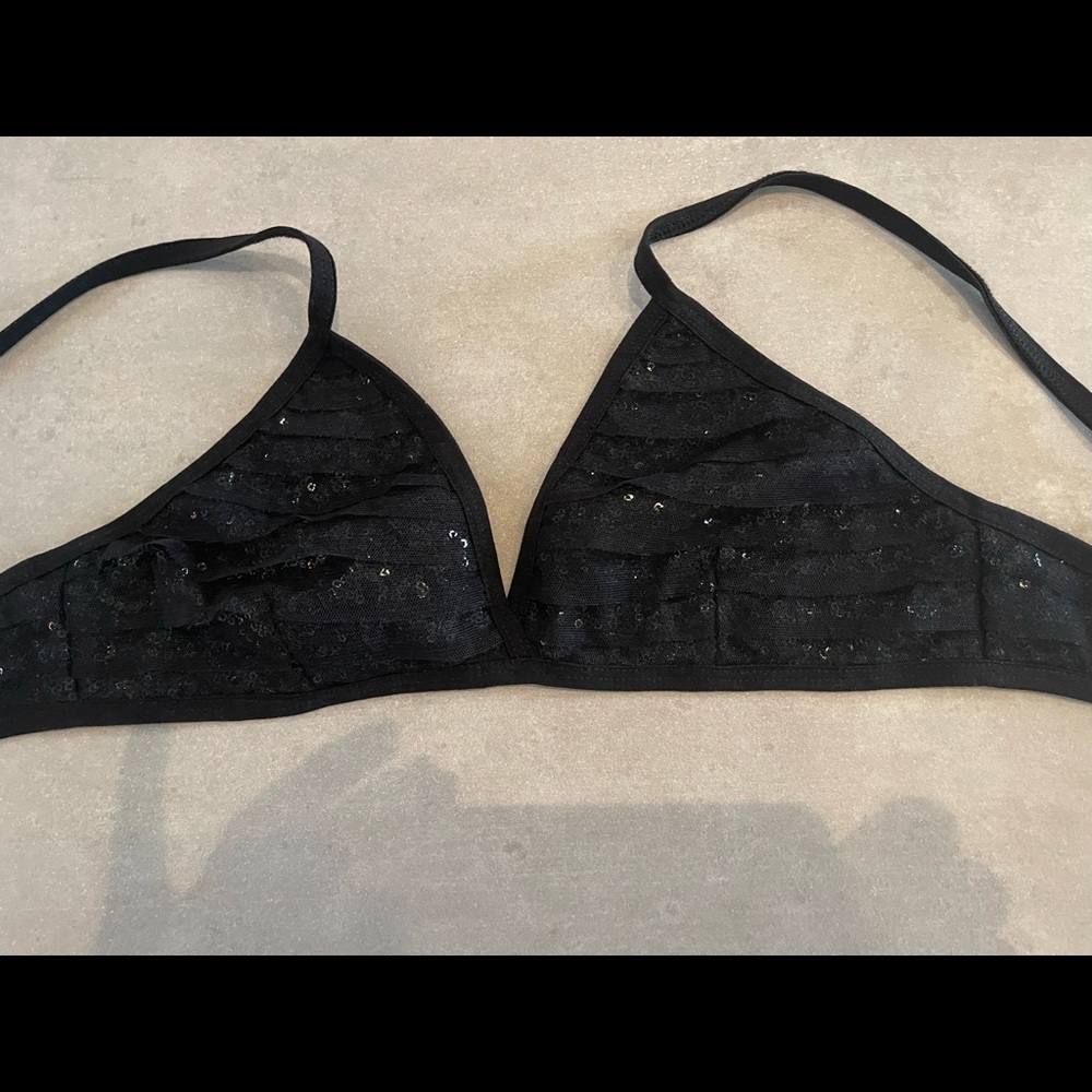 Chau Luu Sequin Bralette